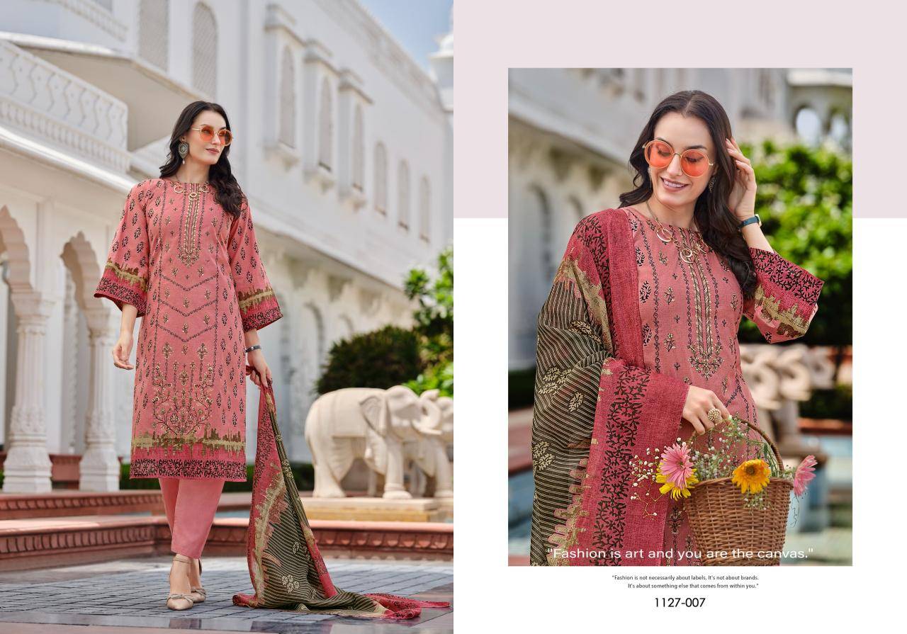 Romani bin kareem vol 2 Designer dress material wholesalers in Delhi